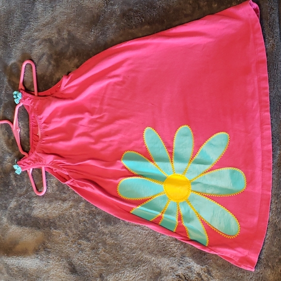 Pretty Pink Flower dress - Picture 1 of 2